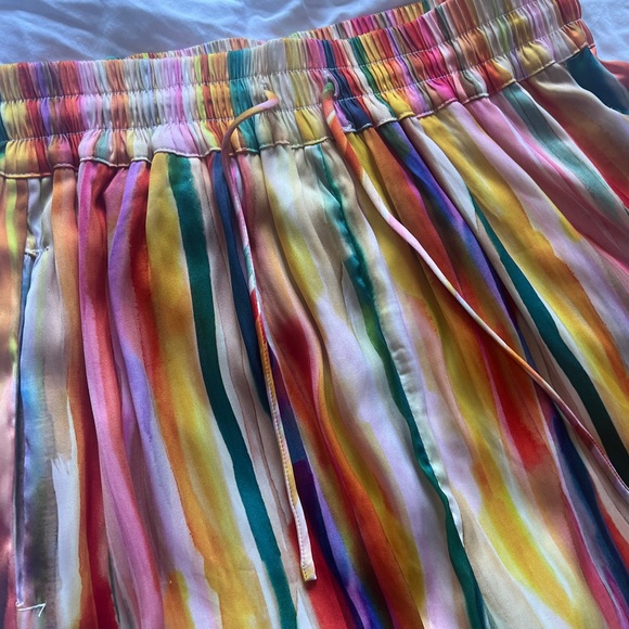 💖Dynamite // Wide Leg Watercolour Pants💖 - Picture 4 of 8